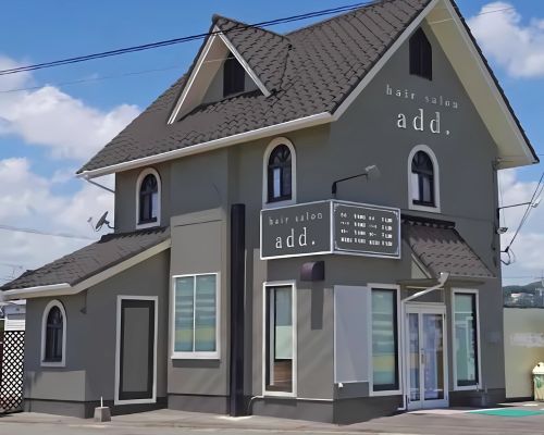 Hair Salon add 店舗外観